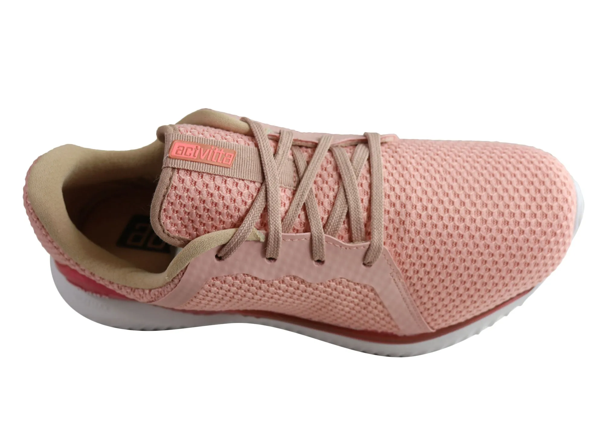 Actvitta Amora Womens Comfy Lightweight Cushioned Lace Up Active Shoes