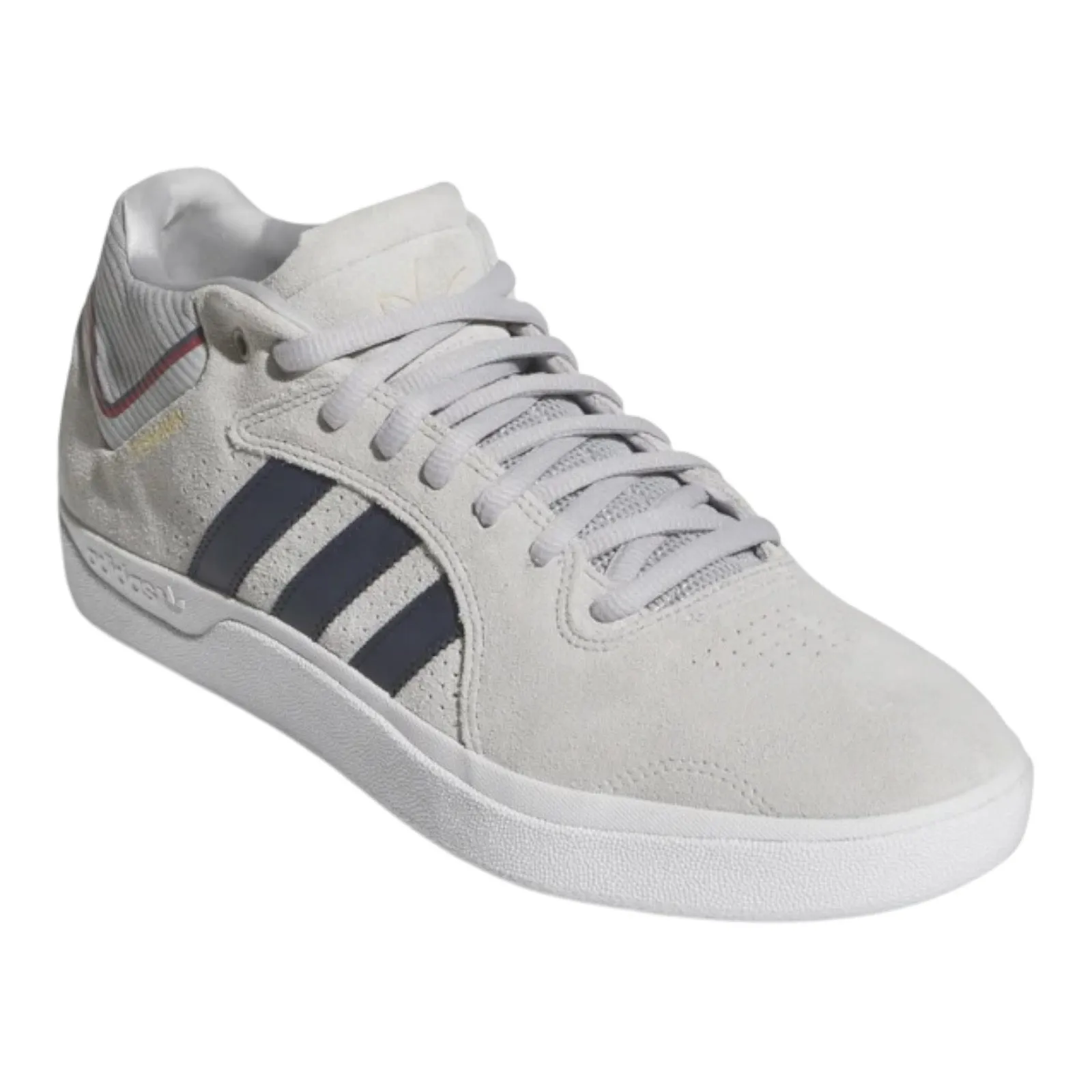 Adidas Tyshawn Skate Shoes Grey/Collegiate Navy/Gold