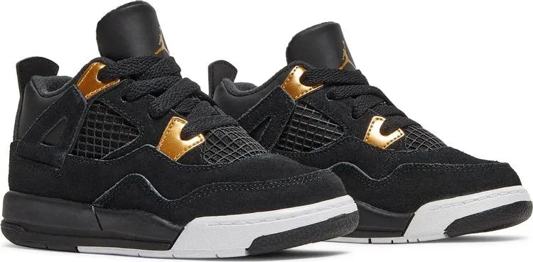 Air Jordan 4 Retro BT Royalty sneakers, black