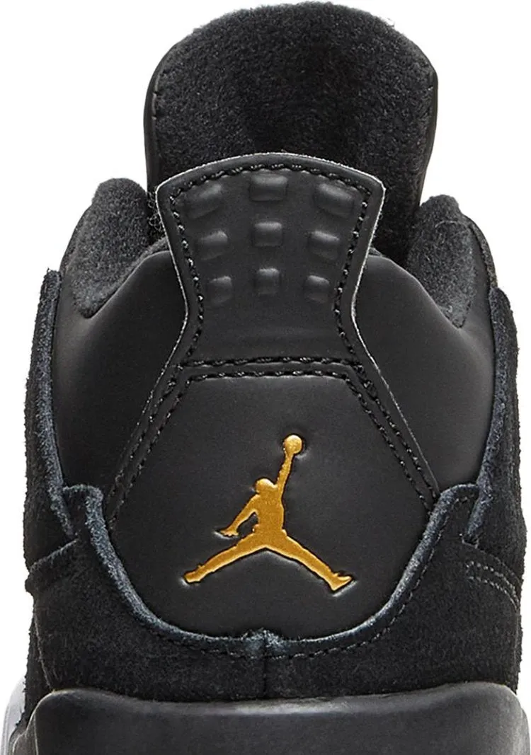 Air Jordan 4 Retro BT Royalty sneakers, black