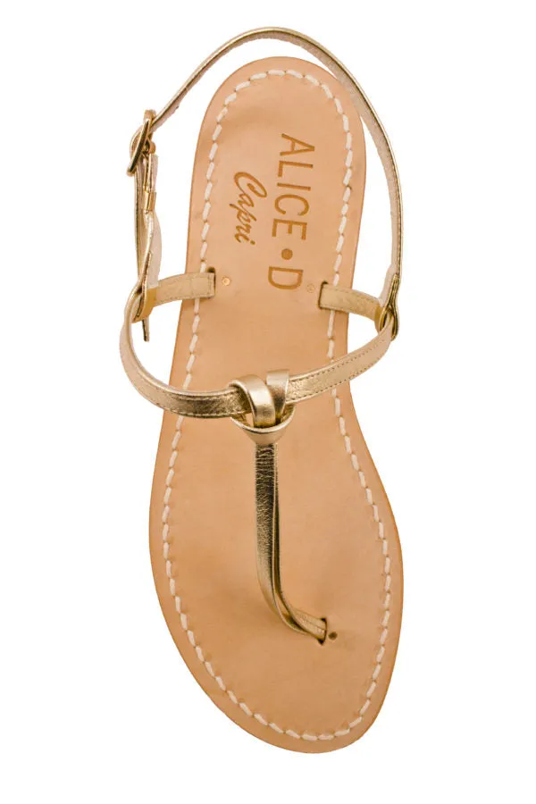 ALICE D~ Leather sandal