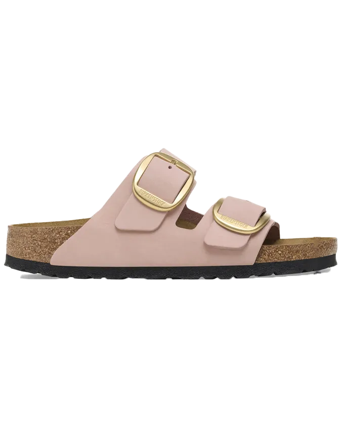 Arizona Big Buckle Sandals in Soft Pink