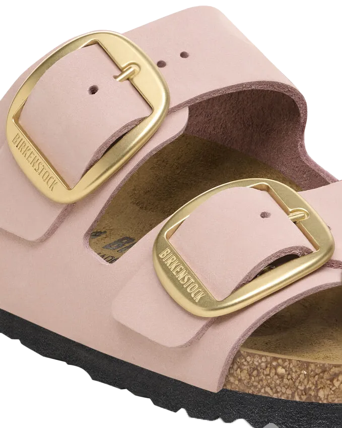 Arizona Big Buckle Sandals in Soft Pink