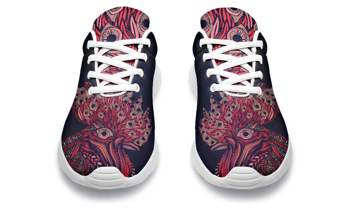 Artsy Rooster Sneakers