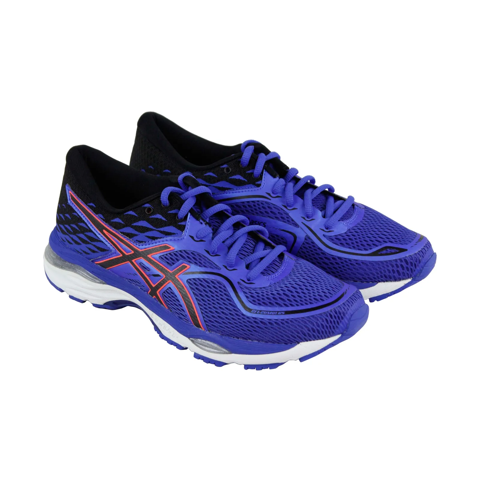 Asics Gel Cumulus 19 Womens Blue Narrow B Canvas Low Top Athletic Running Shoes