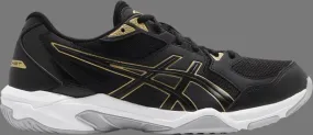 Asics gel rocket 10 'black pure gold' sneakers, black