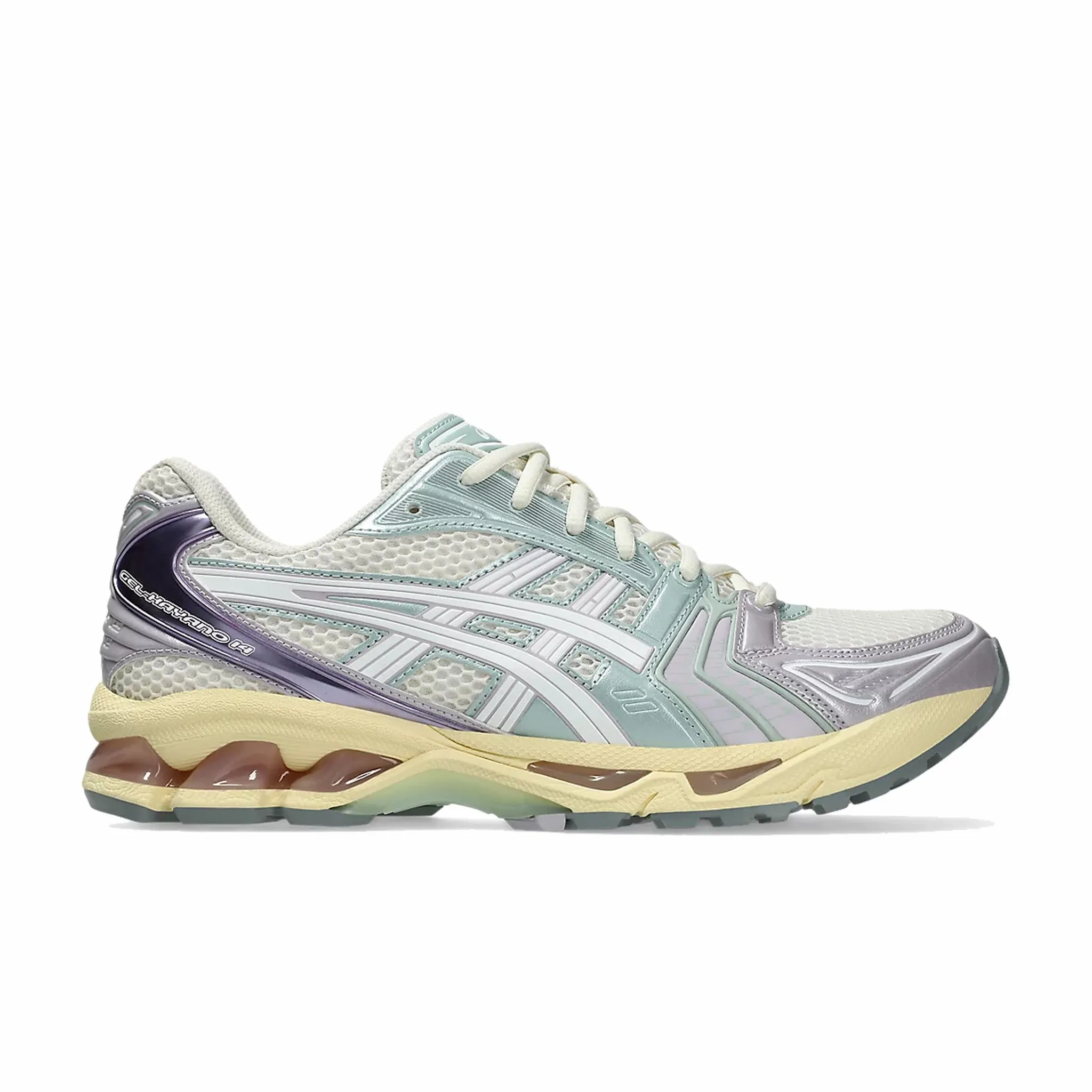 ASICS Women's Gel-Kayano 14 (Cream/Dusk Violet)