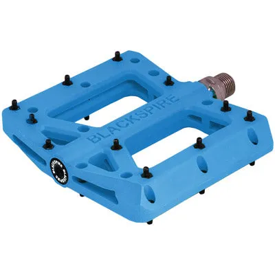 B-Spire Pedal,Nylotrax,Blue Nylon,Cro-Mo Axle Nylotrax  Pedals