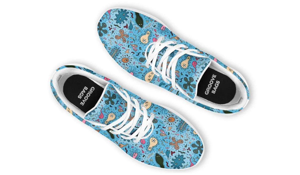 Bacteria Pattern Sneakers