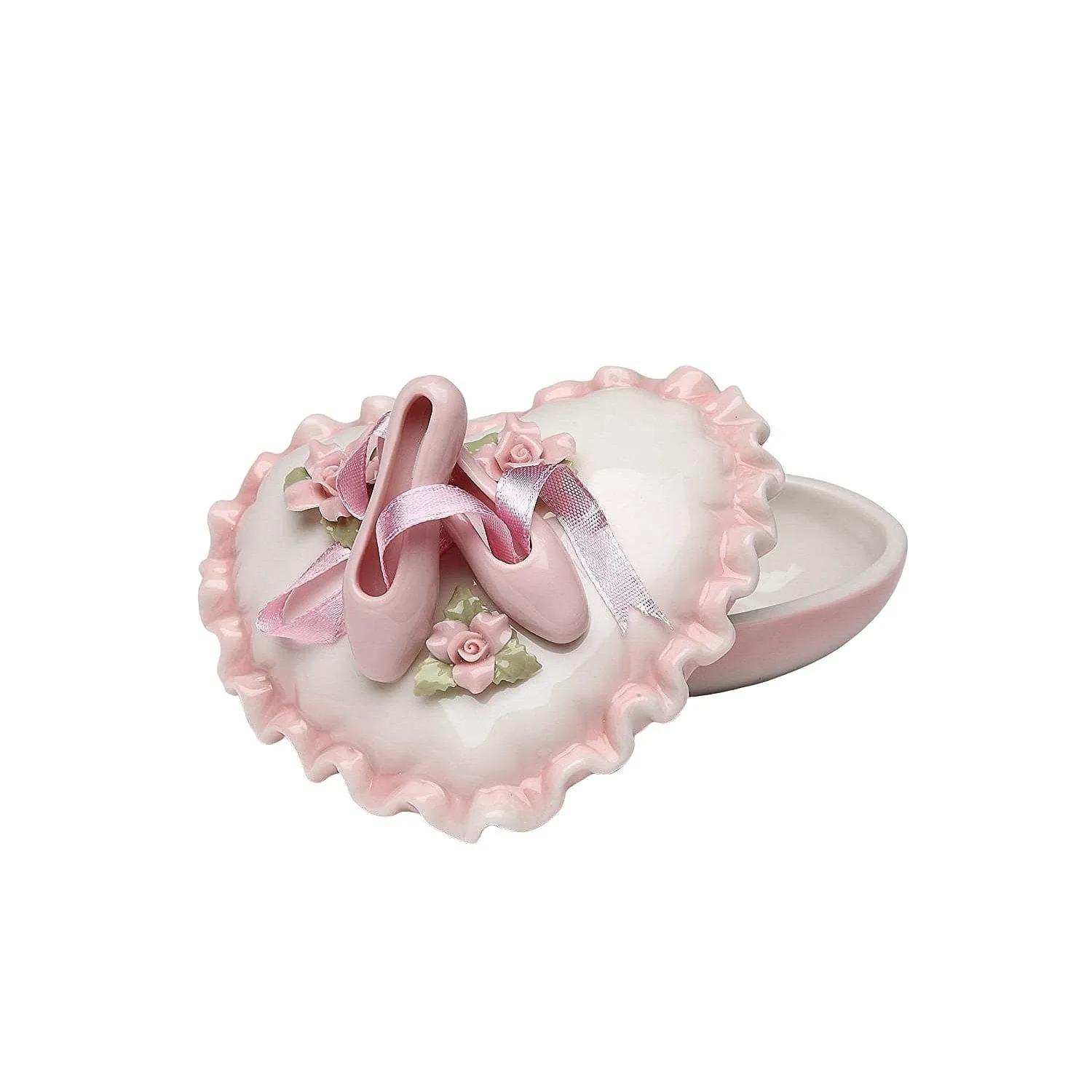 Ballerina Porcelain Trinket Box