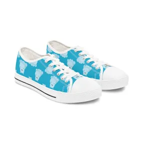 Blue Hippo Women's Low Top Sneakers