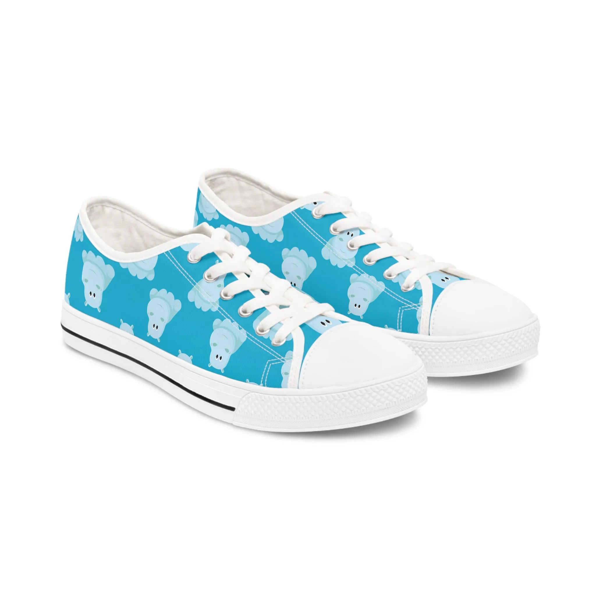 Blue Hippo Women's Low Top Sneakers