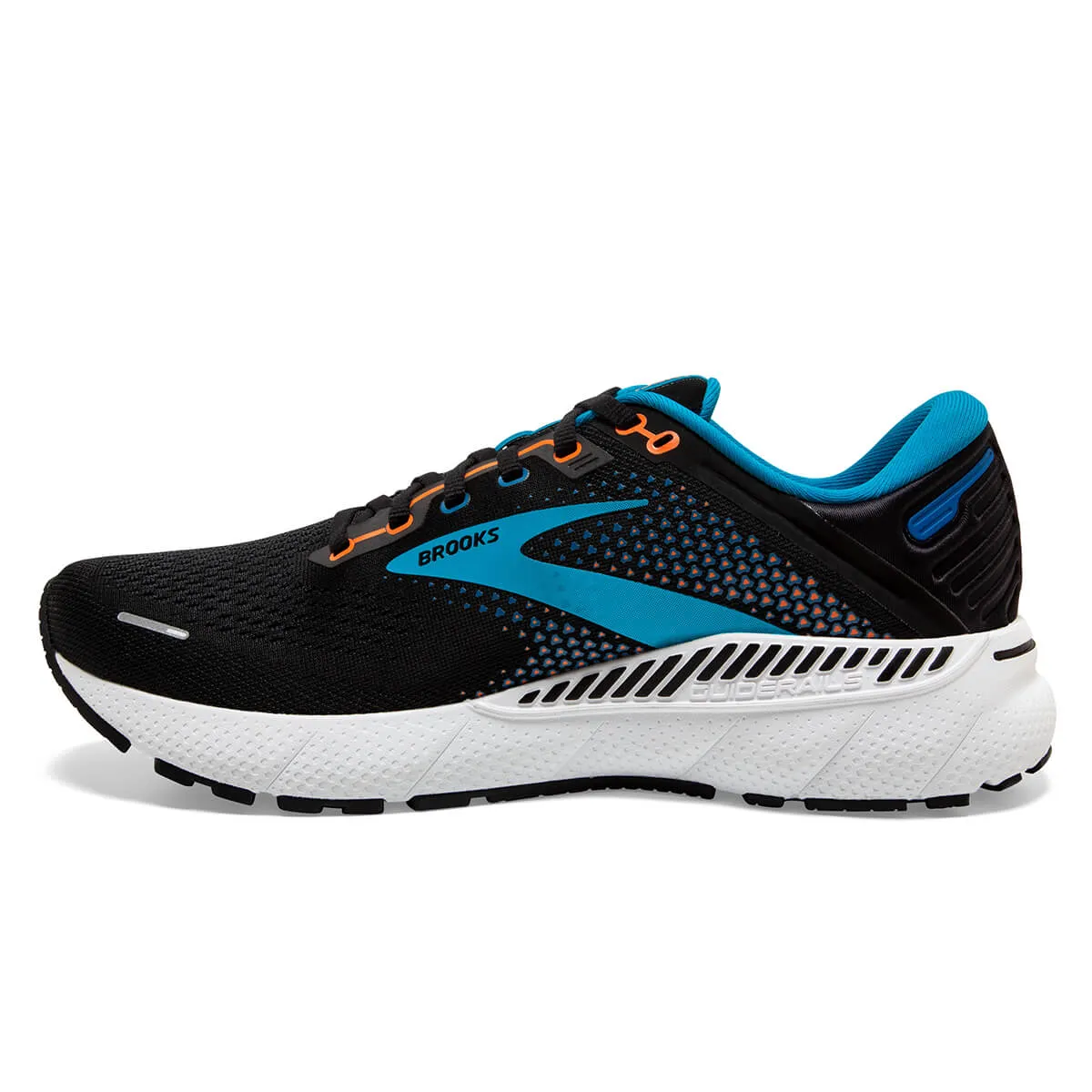 Brooks Adrenaline GTS 22 Mens | Black/blue/orange