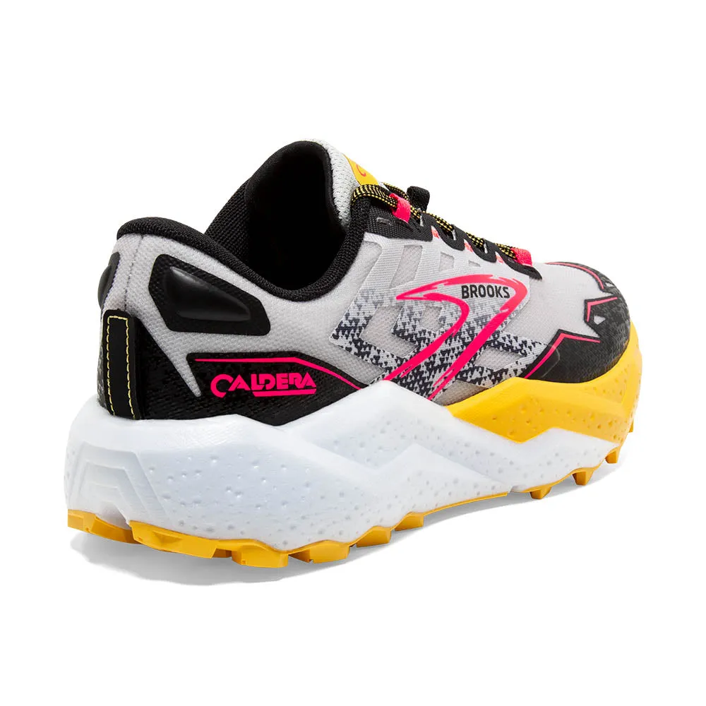 Brooks Caldera 7 (Womens) - Lunar Rock/Lemon Chrome/Black