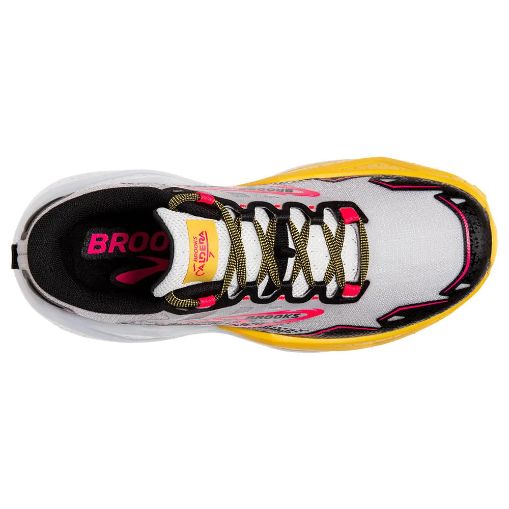 Brooks Caldera 7 (Womens) - Lunar Rock/Lemon Chrome/Black