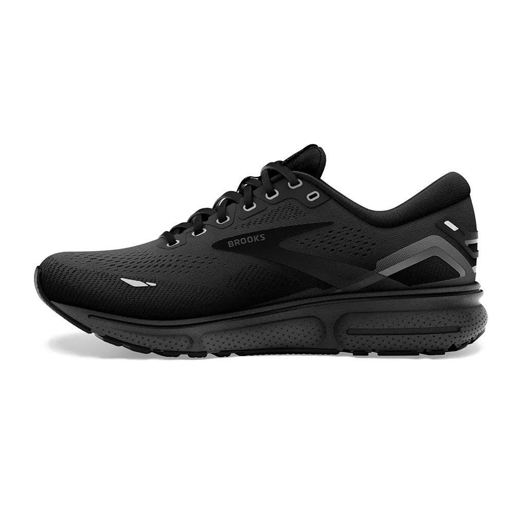 Brooks Ghost 15 Running Shoe Black/Black/Ebony (Women's)