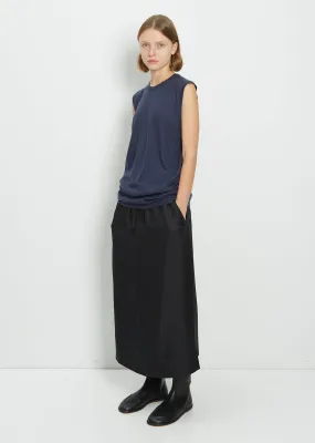 Cashmere Normal T-Shirt — Black Blue