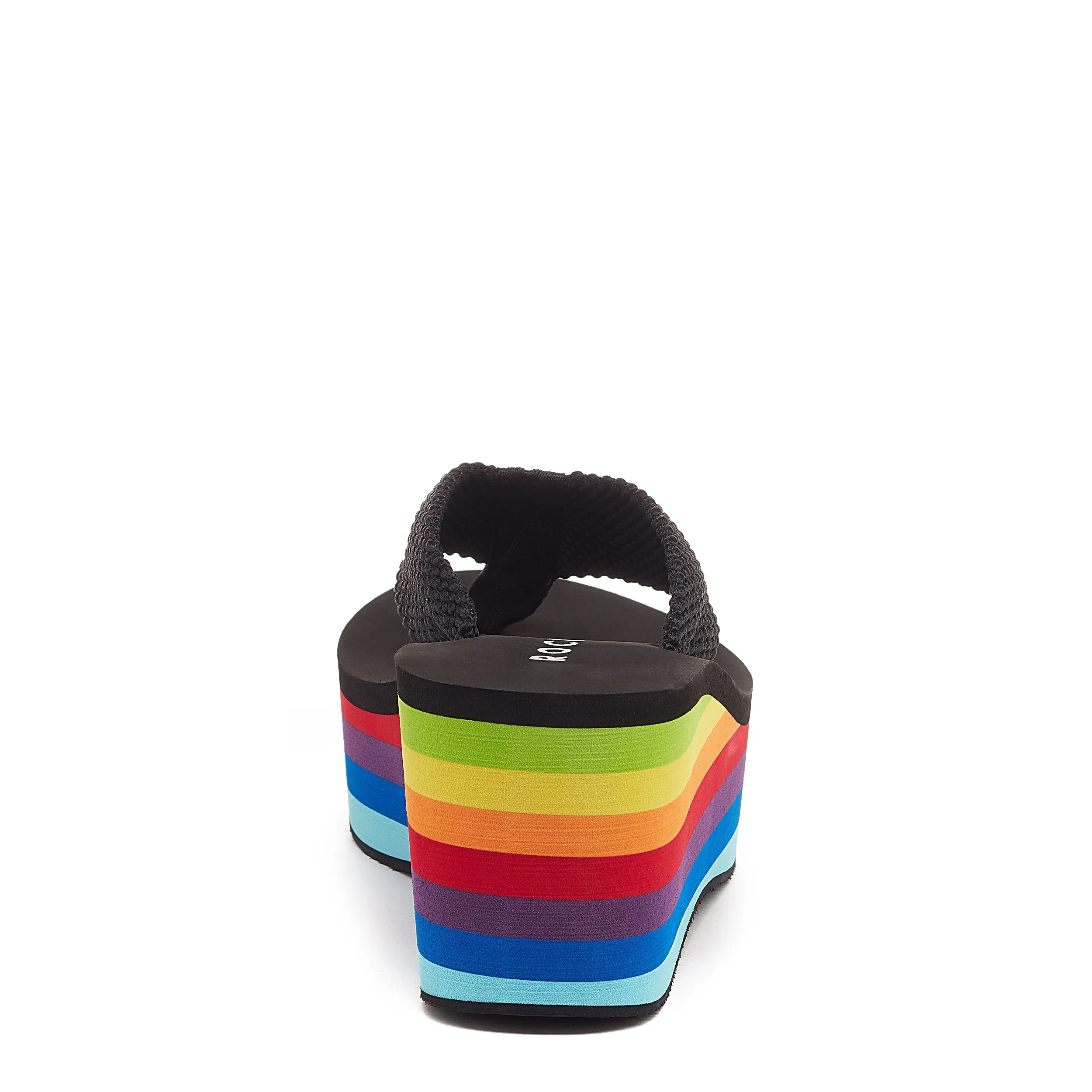 Crush Rainbow Platform Flip-Flops