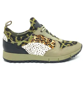 Django & Juliette Joya Ladies Animal Print Sneaker