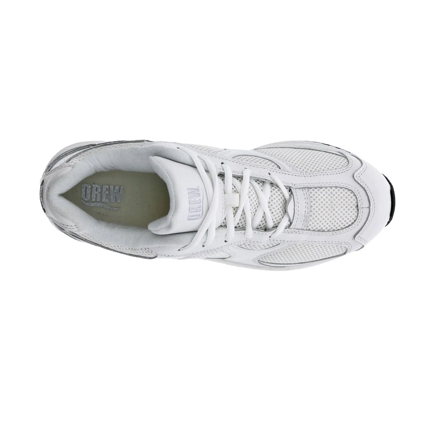 Drew Men's Surge Leather Athletic Shoes White