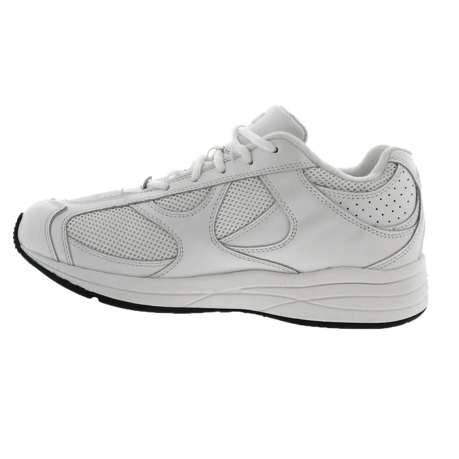 Drew Men's Surge Leather Athletic Shoes White