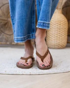 Flojos Billie Flip Flops - Tan FINAL SALE