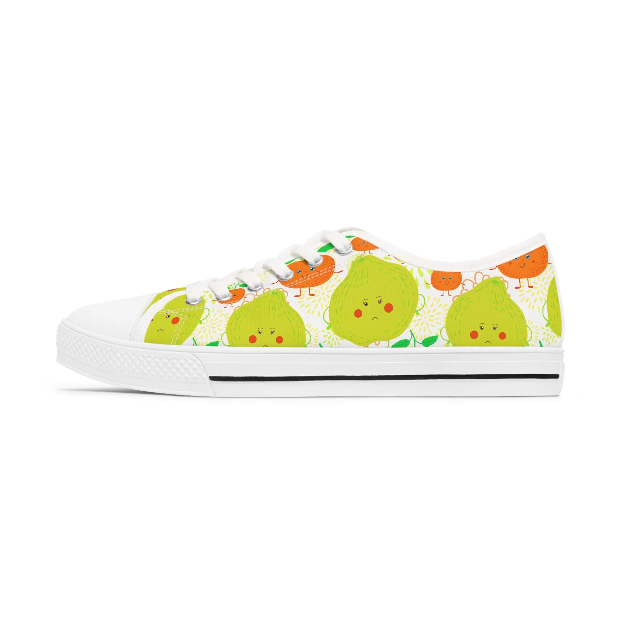 Funky Fruit Women's Low Top Sneakers