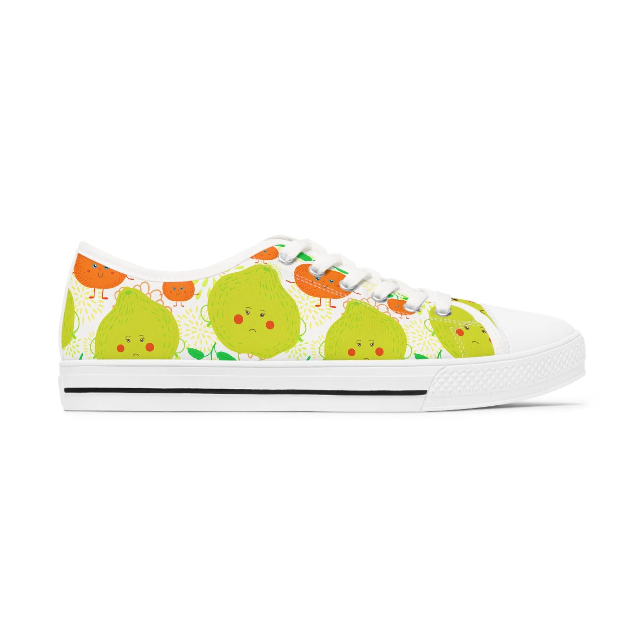 Funky Fruit Women's Low Top Sneakers