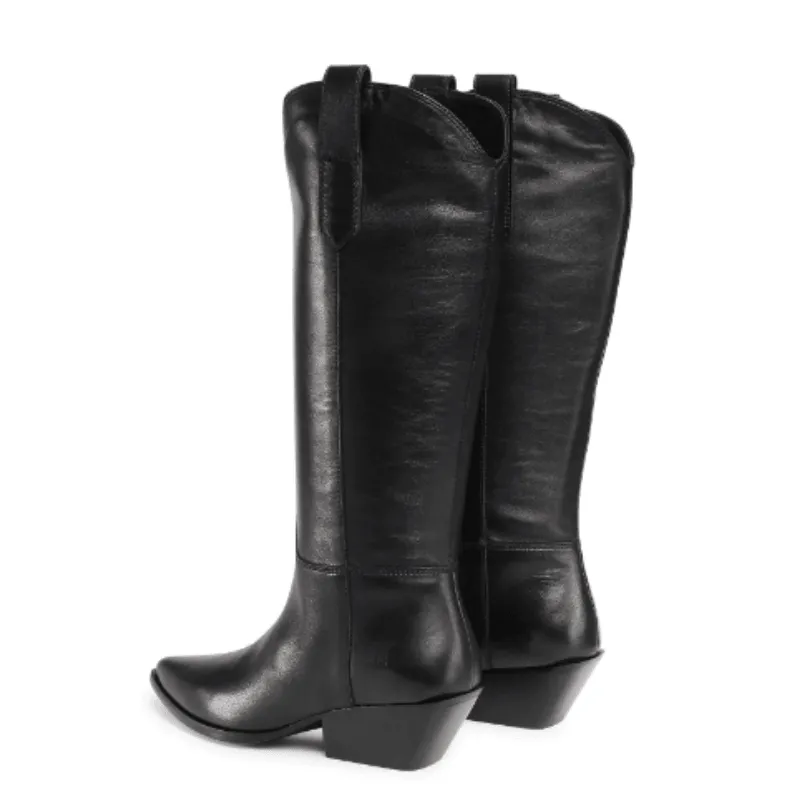 Furla West High Boot T.45 - Nero