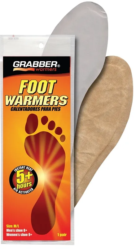 Grabber Warmers FWMLES Non-Toxic Foot Warmer :EA: QUANTITY: 30