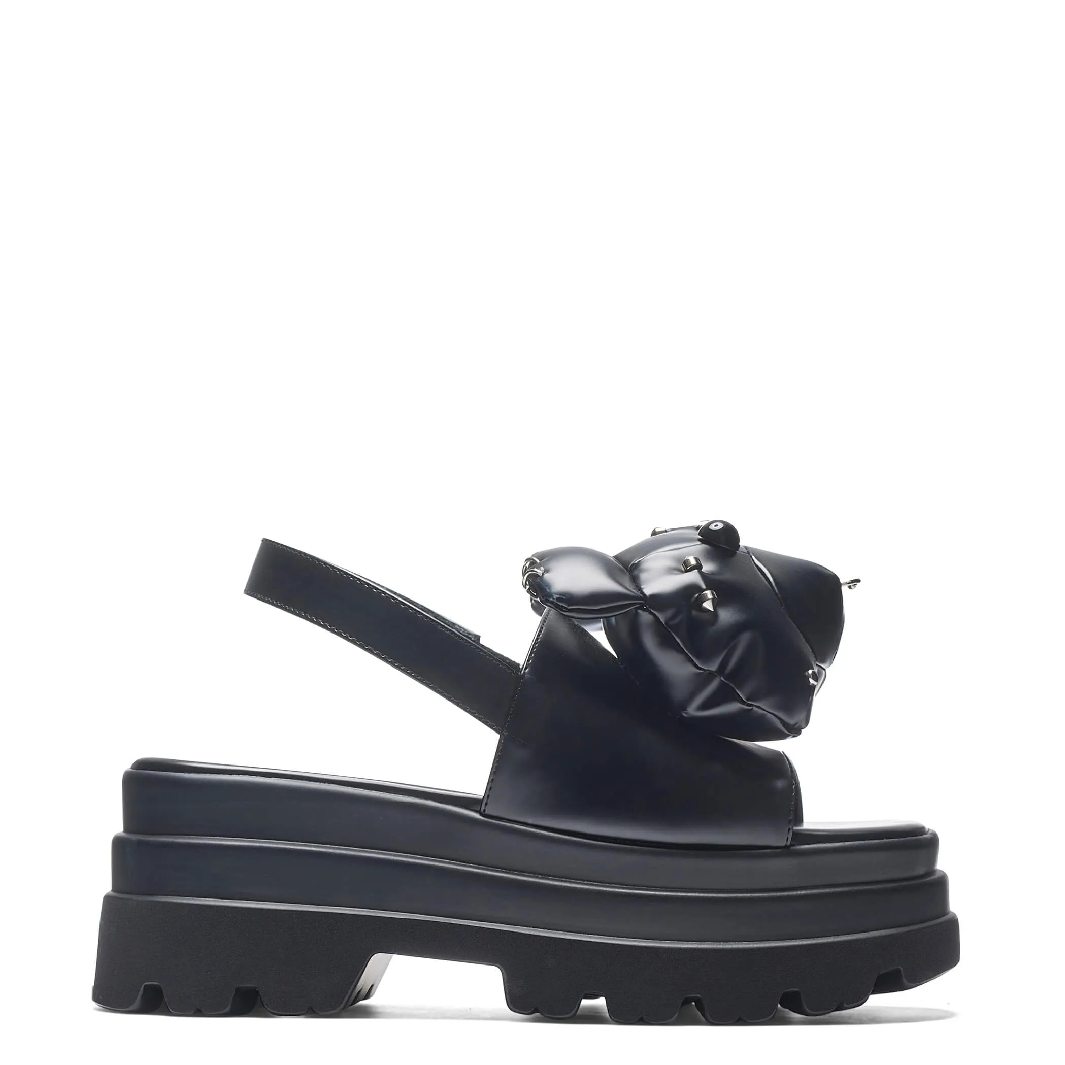 Grim Hardcore Chunky Sandals - Black