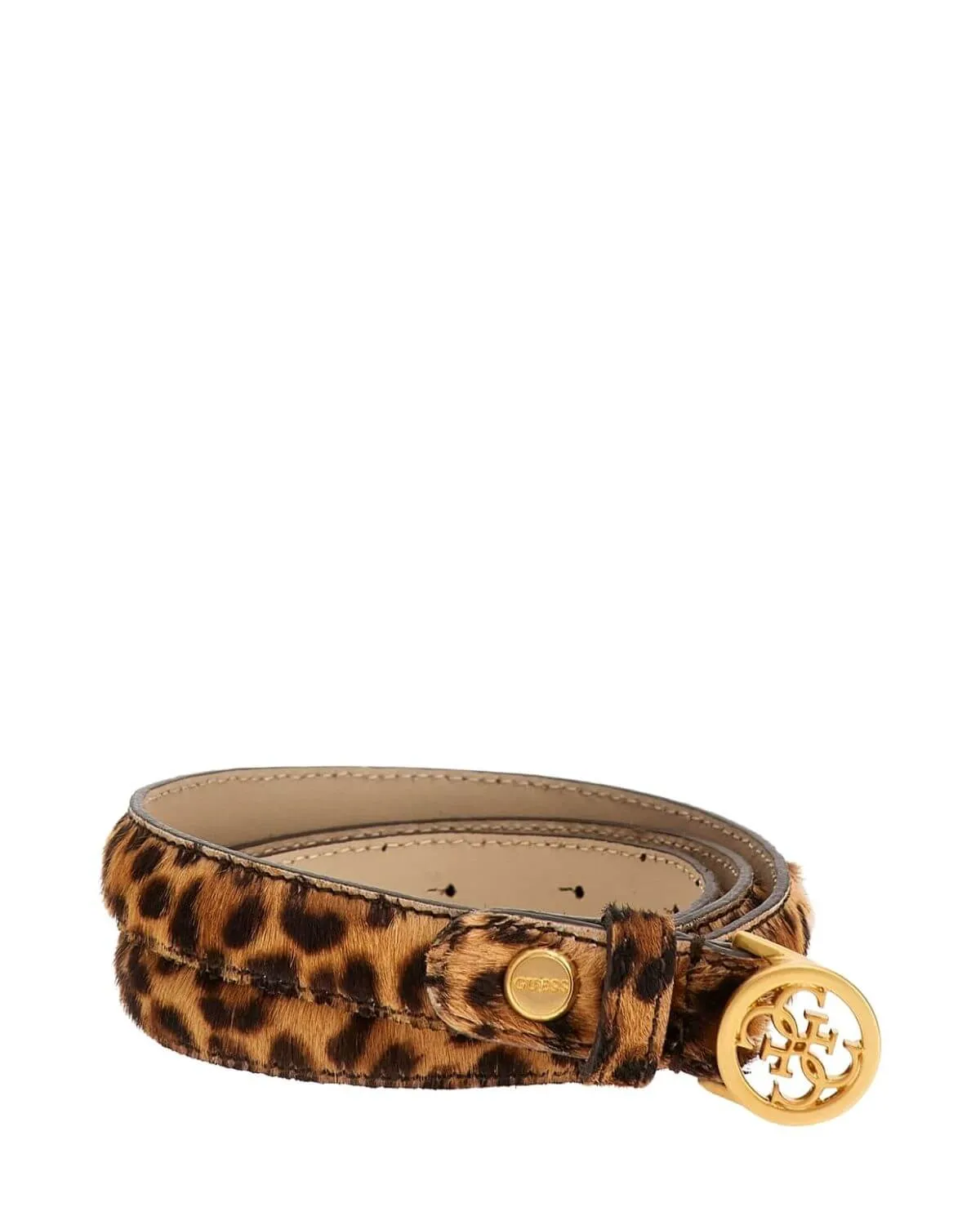 Guess Sestri Leopard Print Belt