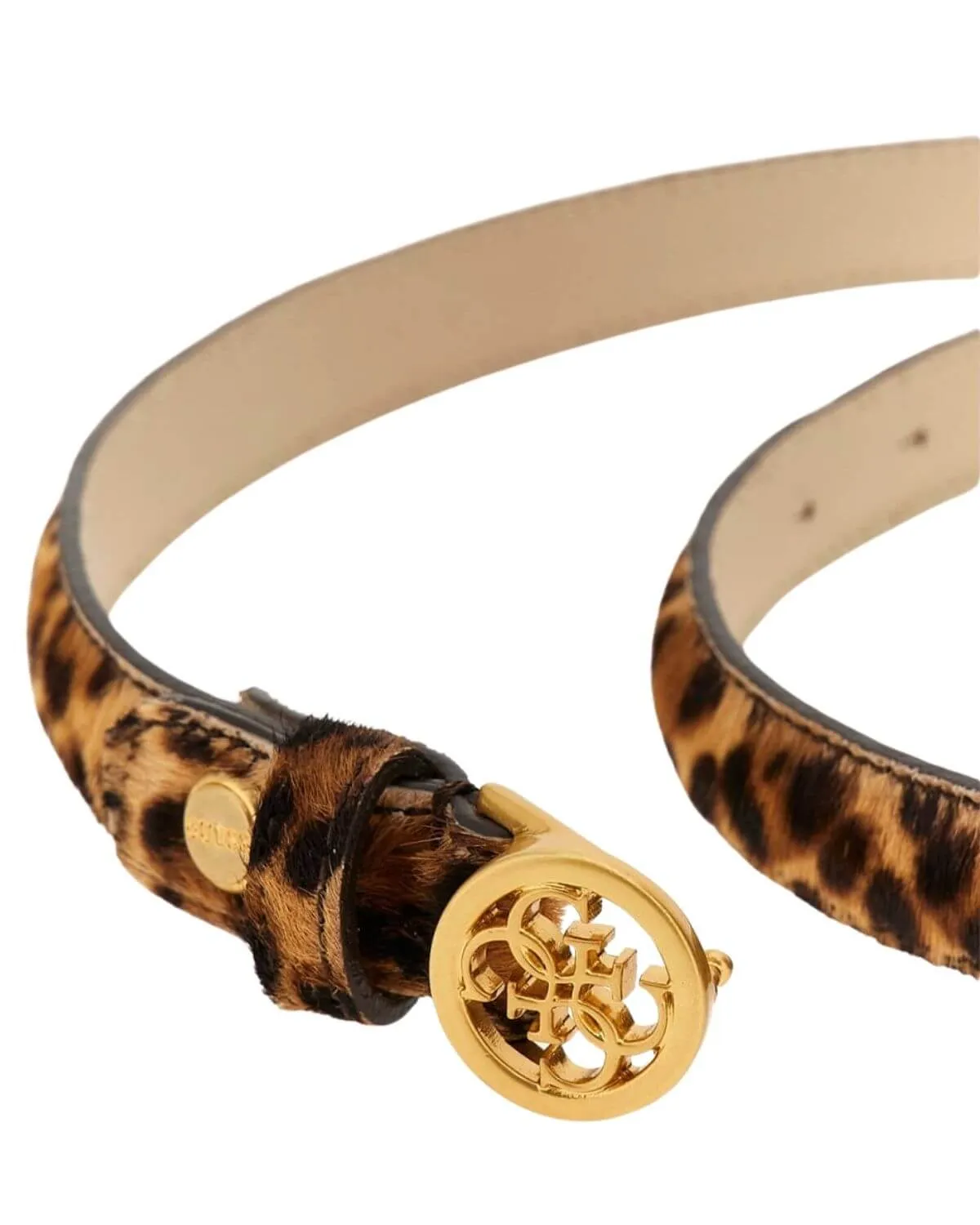 Guess Sestri Leopard Print Belt