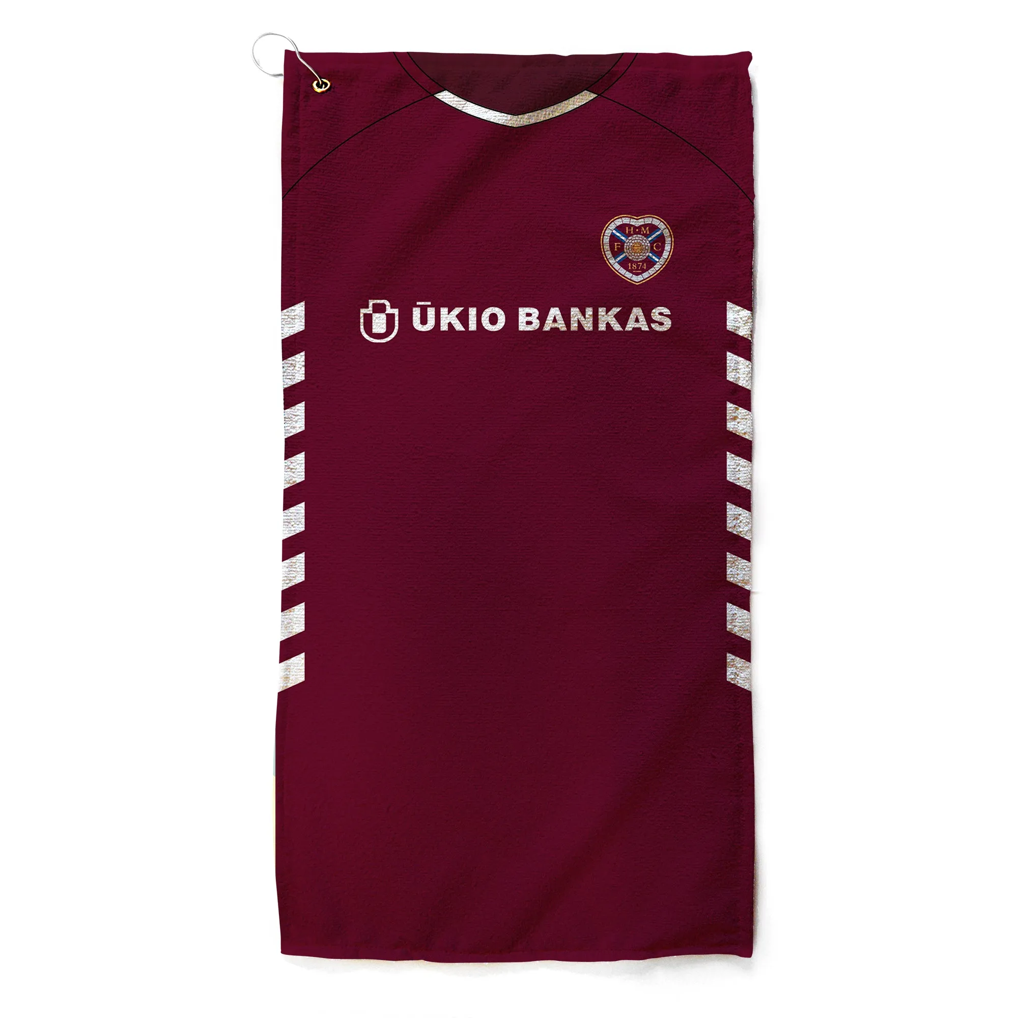 Hearts 05/06 Home Golf Towel