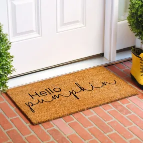 Hello Pumpkin Doormat