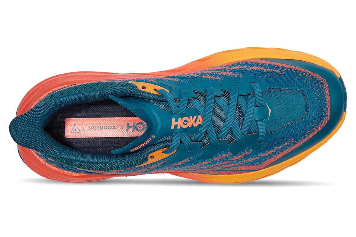 Hoka Speedgoat 5 D Blue Coral/camellia Womens