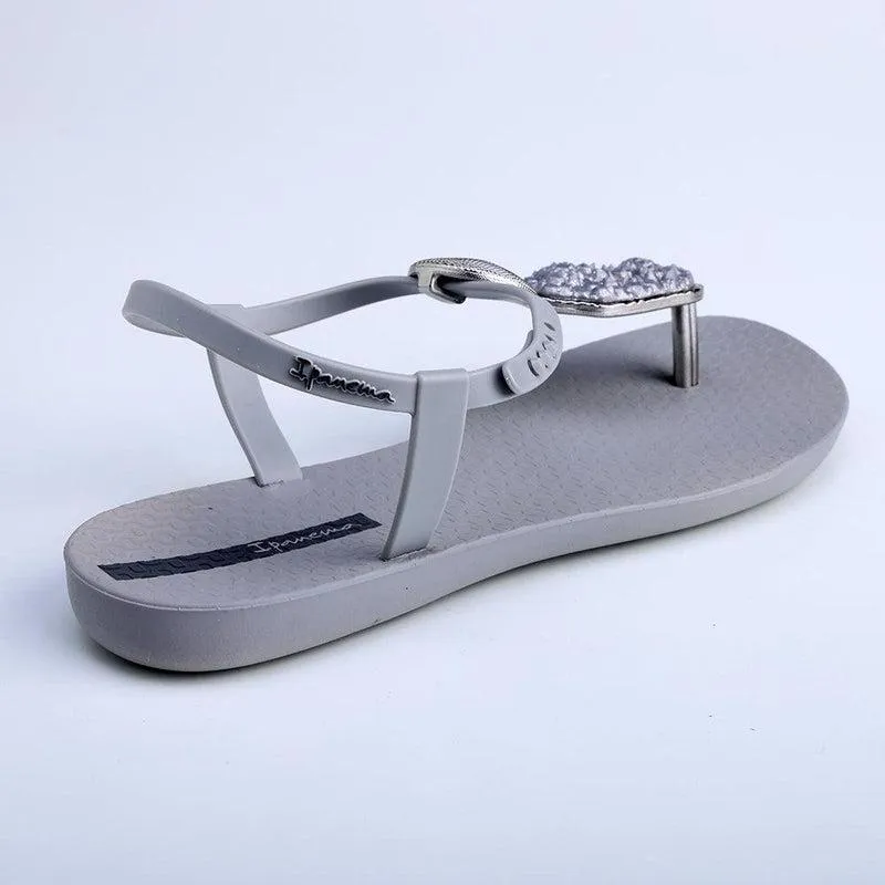 Ipanema Glam Thong Sandals - Grey