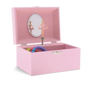 Jewelkeeper Personalize-Your-Own Pink Girl's Musical Ballerina Jewelry Box, You are My