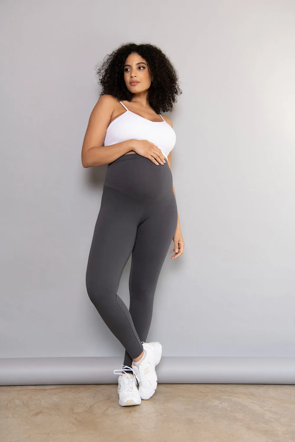 Maternity Everyday Leggings - Odyssey Grey