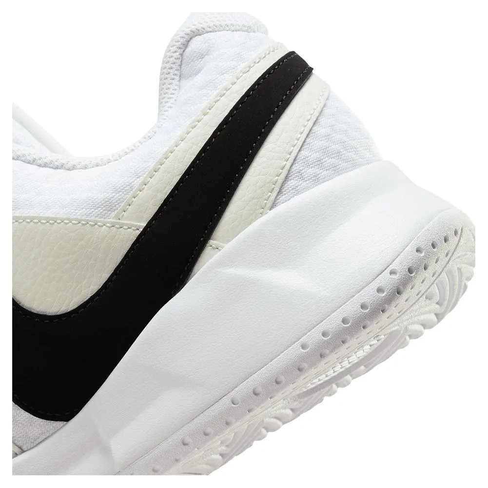 Men's Court Lite 4 Tennis Shoes White and Black