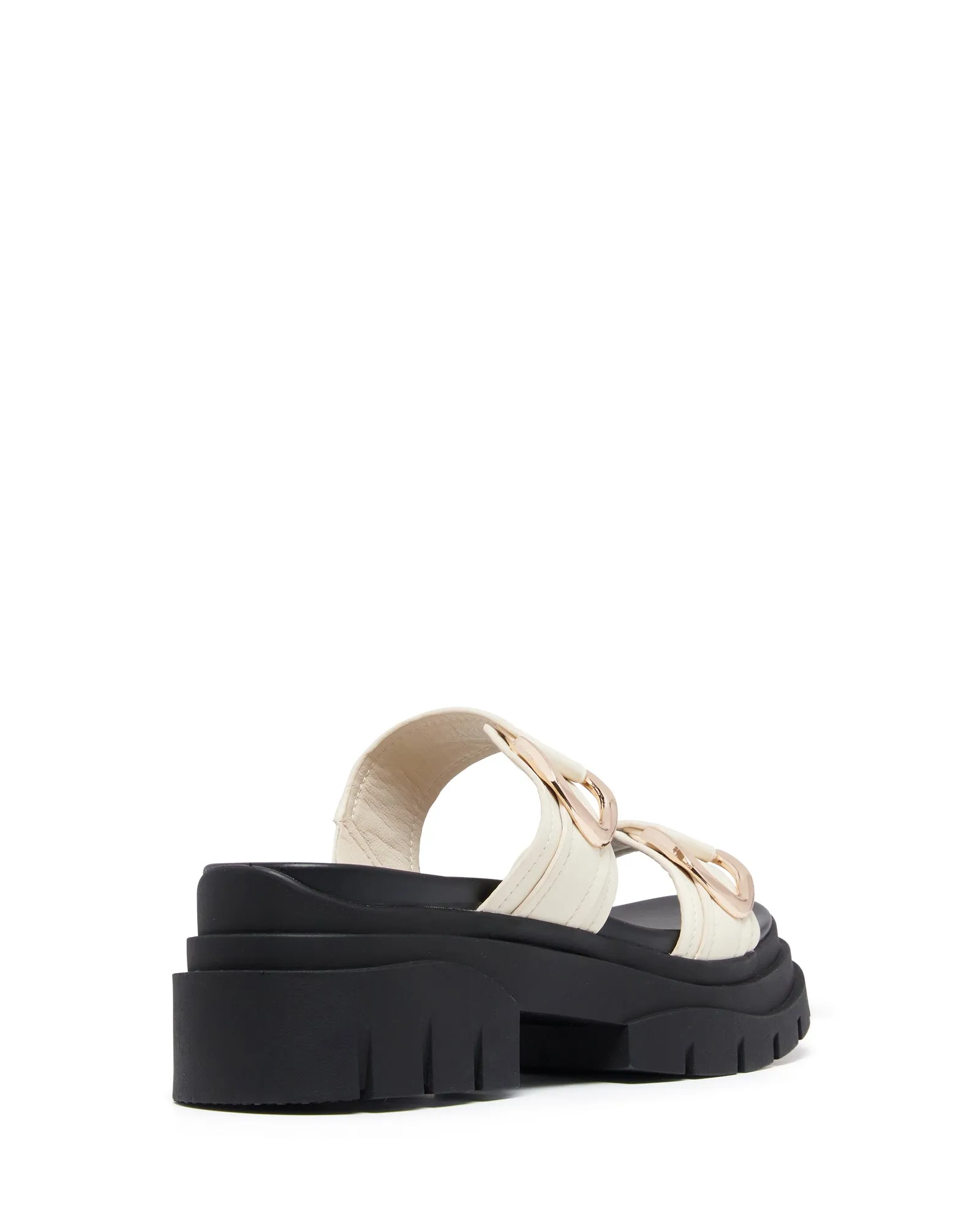 Myer Platform Sandal Bone