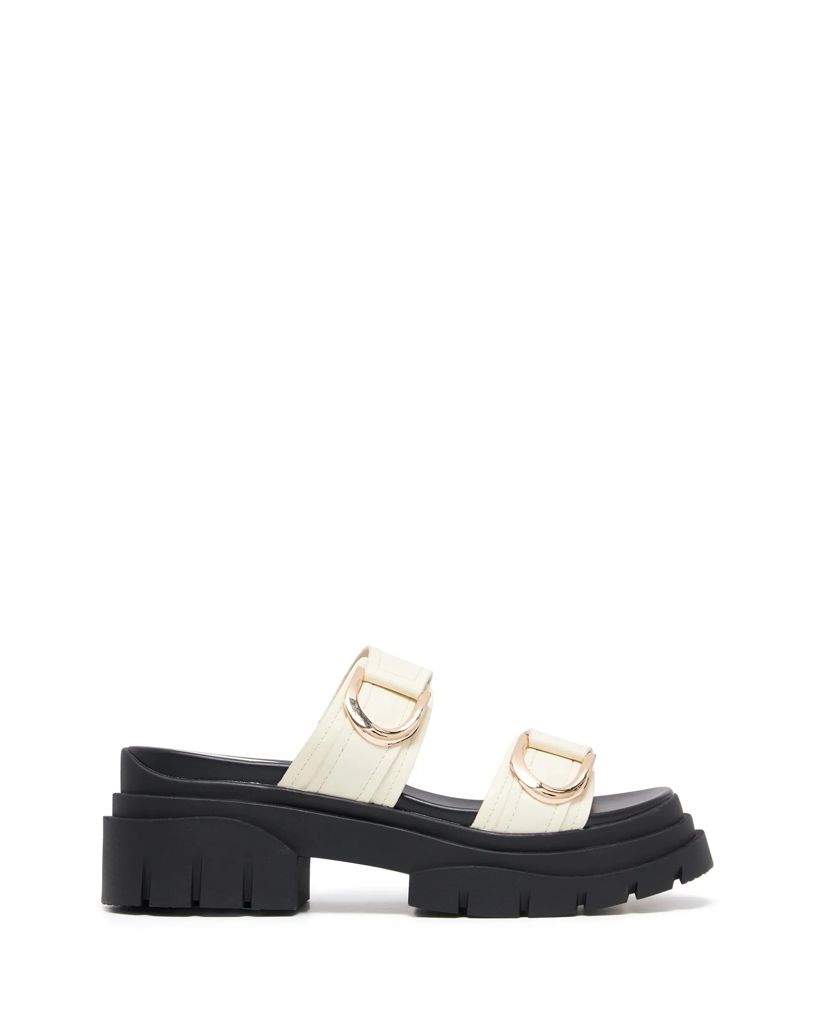 Myer Platform Sandal Bone