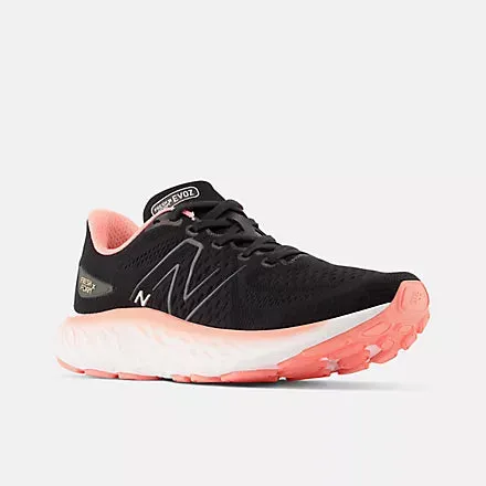 New Balance Womens Fresh Foam WEOZV3  Shoe Black Pink