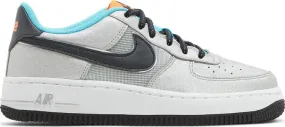 Nike Air Force 1 GS 'Sky Nike' Sneakers, Silver