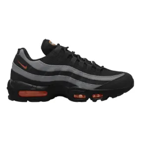 Nike Men's Air Max 95 Shoes - Black / Iron Grey / White / Safety Orange