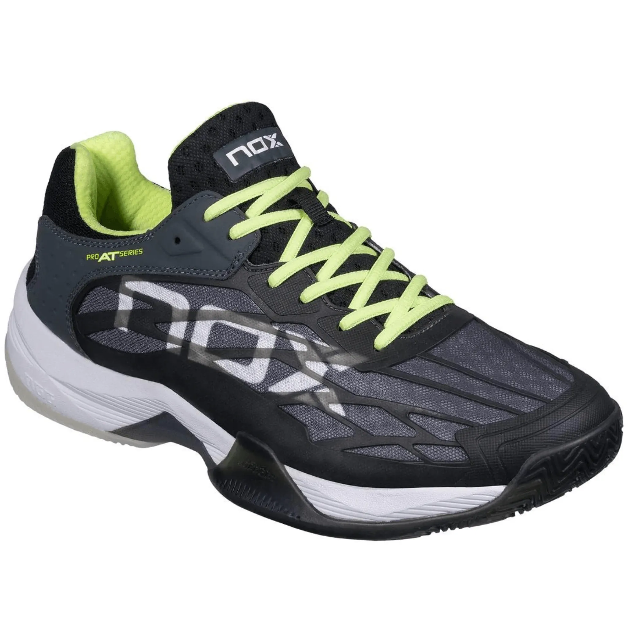 Nox AT10 LUX Black/Sharp Green Padel Shoes