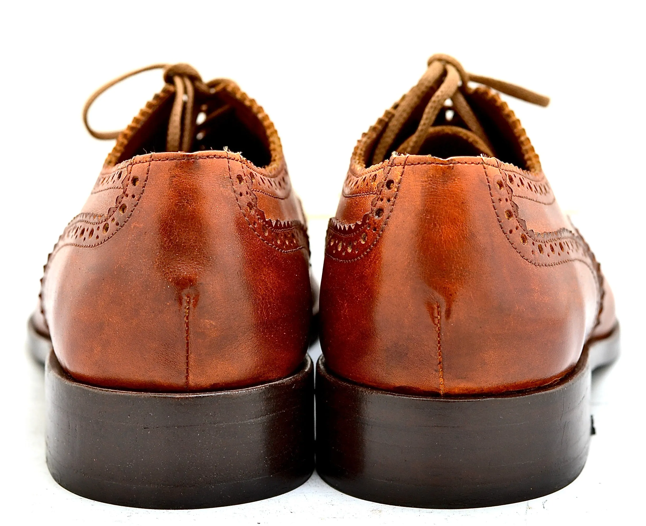 Oxford brogue  | Cognac | box calf