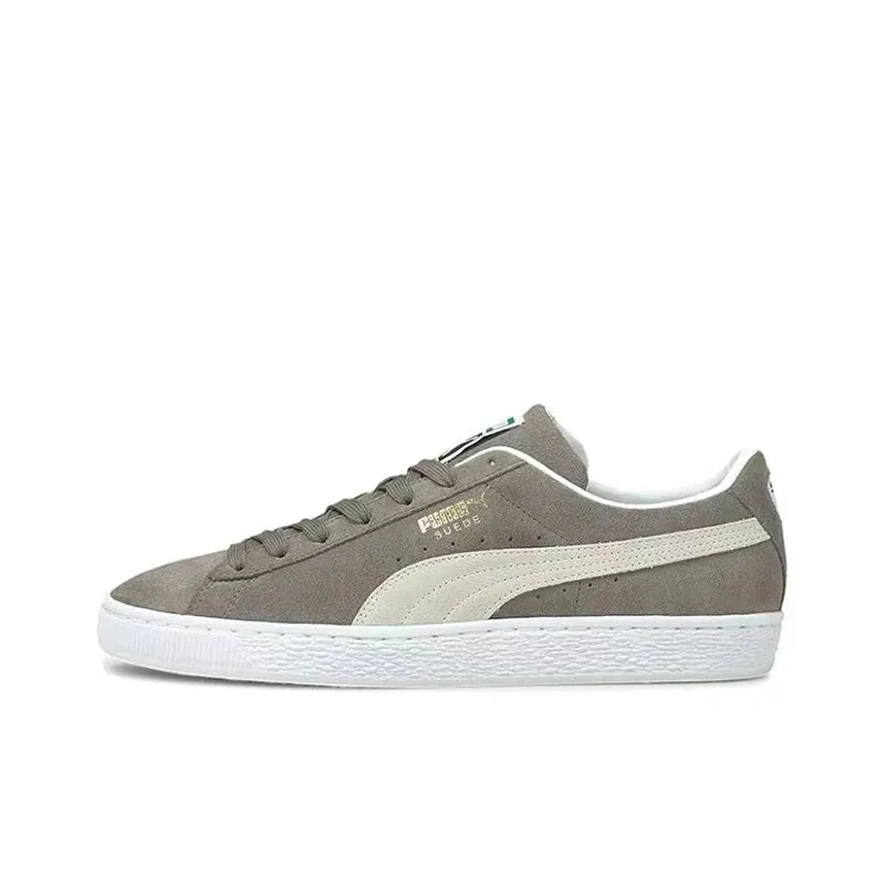 PUMA Suede Classic Xxi Non slip Lightweight Low cut Board Shoes for Men and Women