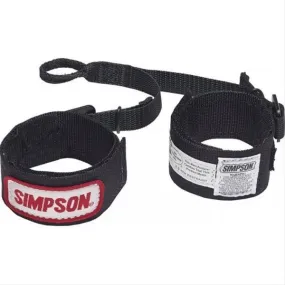 Simpson Quarter Midget Arm Restraints - Black