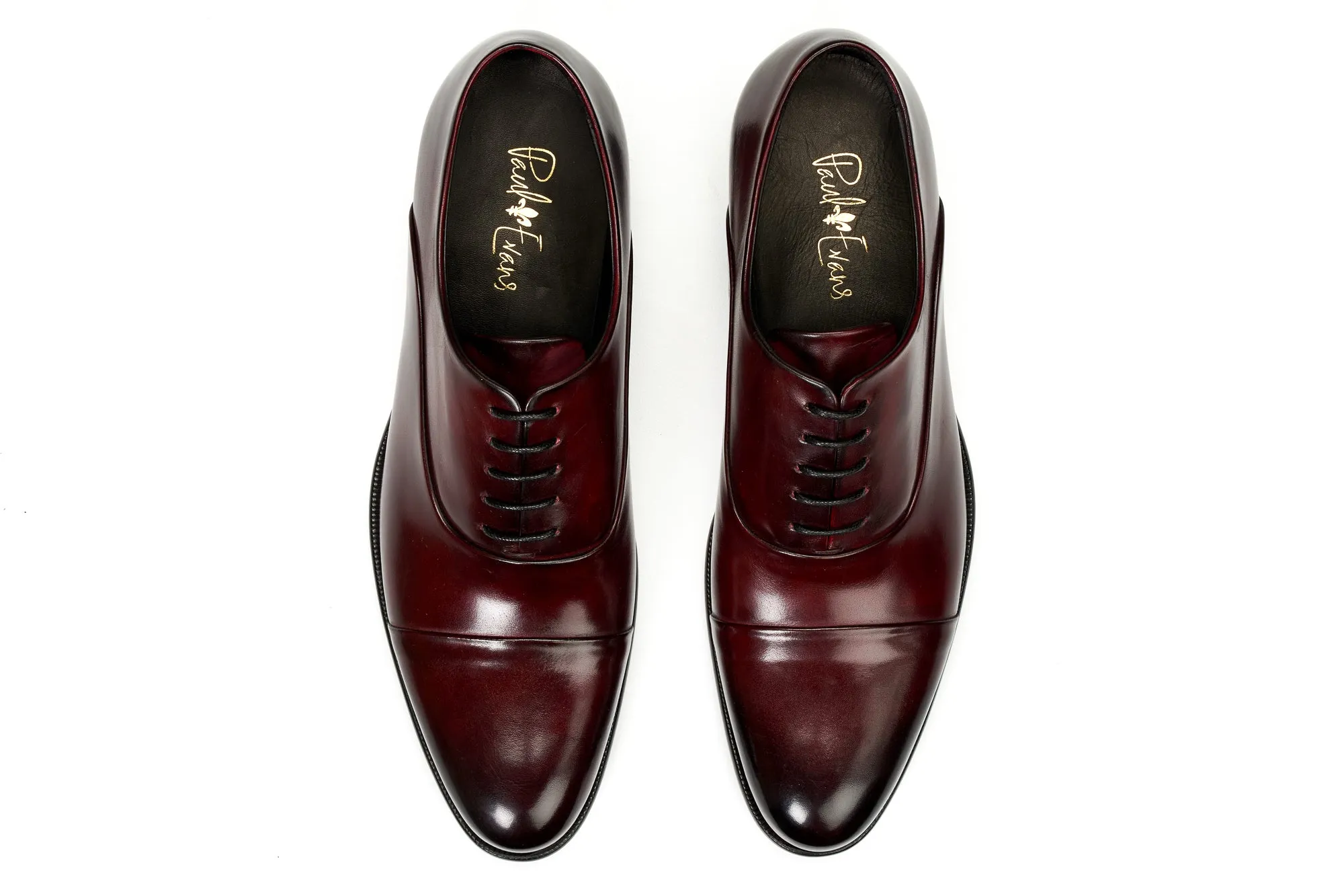 The Cagney Cap-Toe Oxford - Oxblood